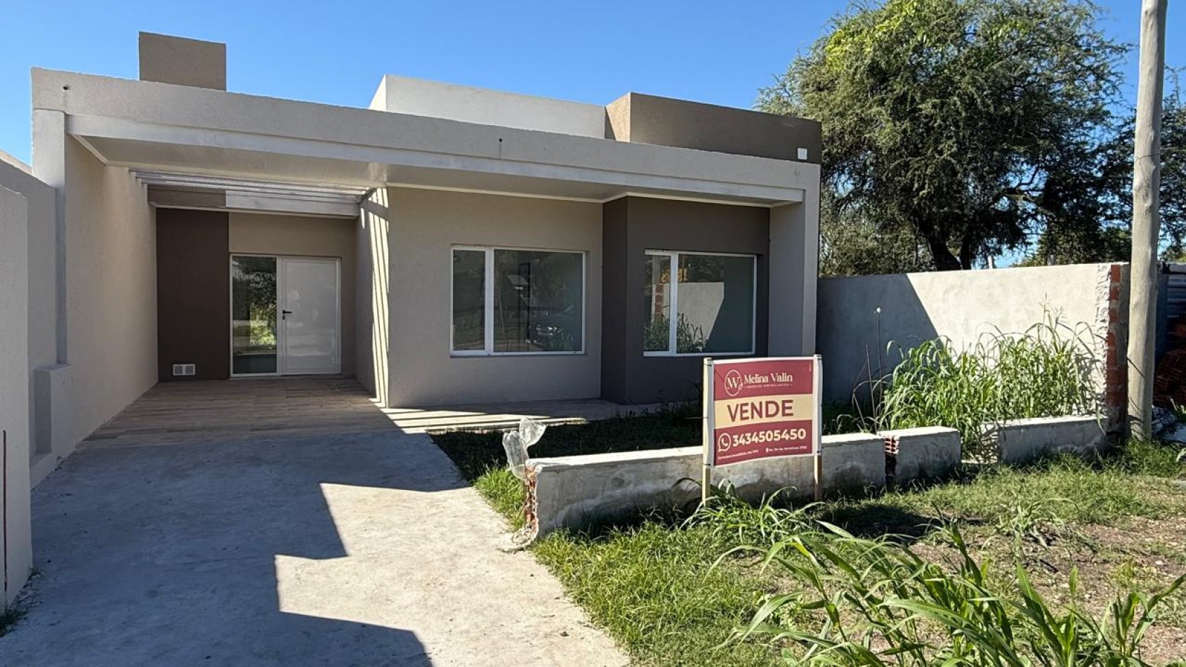 CASA A ESTRENAR EN ORO VERDE, 2 DORMITORIOS
